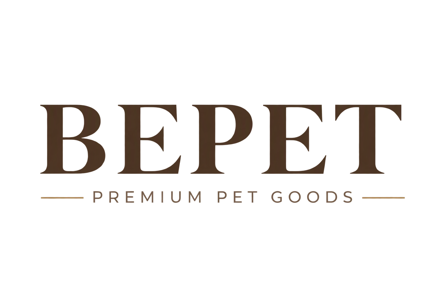 BEPET Premium Pet Goods, logotipo de schnauzer